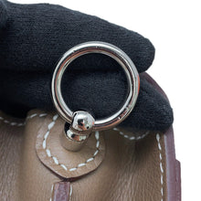 Load image into Gallery viewer, HERMES Sac Roulis Roulis Mini Etoupe Evercolor Size Mini