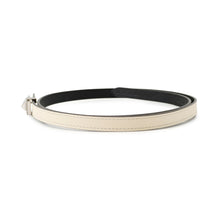 Load image into Gallery viewer, HERMES Leather belt (kit) 13 Collier de Chien Size 31.5" Craie/Black Swift Leather Epsom