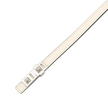 Load image into Gallery viewer, HERMES Leather belt (kit) 13 Collier de Chien Size 31.5" Craie/Black Swift Leather Epsom