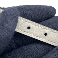 Load image into Gallery viewer, HERMES Leather belt (kit) 13 Collier de Chien Size 31.5" Craie/Black Swift Leather Epsom