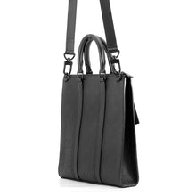 将图像加载到图库查看器中,LOUIS VUITTON Sac Plat NoirM59960 Monogram・Taurillon