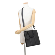 将图像加载到图库查看器中,LOUIS VUITTON Sac Plat NoirM59960 Monogram・Taurillon