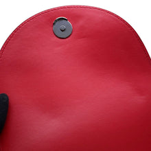 将图像加载到图库查看器中,Christian Louboutin Explorer Funk Studded Backpack Black/Red3215038 Calf Leather Size Small