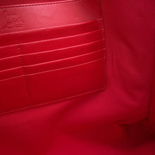 将图像加载到图库查看器中,Christian Louboutin LOUBITOWN Briefcase Black/Red3225103 Leather Rubber