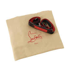将图像加载到图库查看器中,Christian Louboutin LOUBITOWN Briefcase Black/Red3225103 Leather Rubber