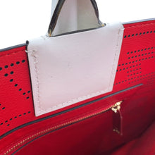 将图像加载到图库查看器中,Christian Louboutin CABALOU Tote Bag White/Red1235143 Calf Leather