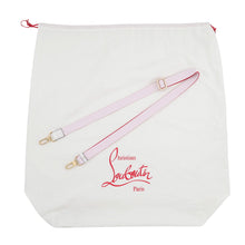 将图像加载到图库查看器中,Christian Louboutin CABALOU Tote Bag White/Red1235143 Calf Leather