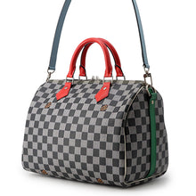 将图像加载到图库查看器中,LOUIS VUITTON Speedy Bandouliere NM Noir/White/MulticolorN40236 Damier・Canvas Size 30