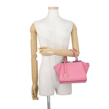 将图像加载到图库查看器中,FENDI Troyes Jules Pink8BH333 Leather Size Petit