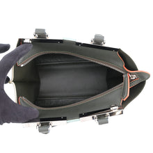 将图像加载到图库查看器中,FENDI Troyes Jules Khaki8BH333 Leather Size Petit