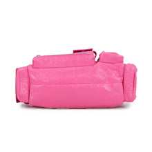 将图像加载到图库查看器中,BALENCIAGA Super Busy Sling Bag Bright Pink762516210CA5639 Lambskin Size XS