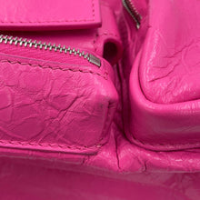 将图像加载到图库查看器中,BALENCIAGA Super Busy Sling Bag Bright Pink762516210CA5639 Lambskin Size XS