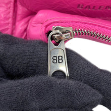 将图像加载到图库查看器中,BALENCIAGA Super Busy Sling Bag Bright Pink762516210CA5639 Lambskin Size XS