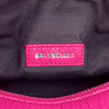 将图像加载到图库查看器中,BALENCIAGA Super Busy Sling Bag Bright Pink762516210CA5639 Lambskin Size XS