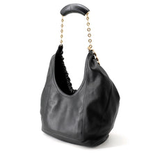 将图像加载到图库查看器中,LOEWE Squeeze Bag BlackA914Q37X01 Leather Size Medium