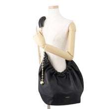 将图像加载到图库查看器中,LOEWE Squeeze Bag BlackA914Q37X01 Leather Size Medium