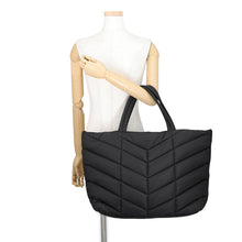Load image into Gallery viewer, SAINT LAURENT PARIS Puffer Tote Bag Black752888FACER1000 Nylon