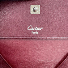 将图像加载到图库查看器中,CARTIER Must Do Square Coin Purse Black Leather