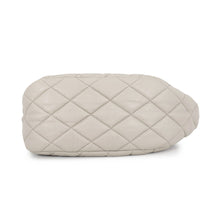 Load image into Gallery viewer, BURBERRY Shield Messenger Bag Light Gray80874731 Leather Size Medium