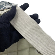Load image into Gallery viewer, BURBERRY Shield Messenger Bag Light Gray80874731 Leather Size Medium