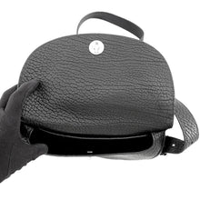 Load image into Gallery viewer, BURBERRY Chess Satchel Shoulder Bag Black80755111 Leather
