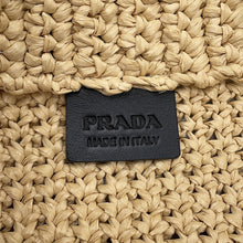 Load image into Gallery viewer, PRADA Crochet Tote Bag Natural1BG392_2C2T_F0018_V_OOL Raffia