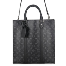将图像加载到图库查看器中,LOUIS VUITTON Sac Plat NoirM46452 Monogram Eclipse