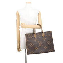 将图像加载到图库查看器中,LOUIS VUITTON Onthego RedM44576 Monogram Monogram Reverse Canvas Monogram Giant Size GM