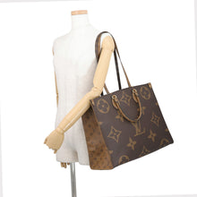 将图像加载到图库查看器中,LOUIS VUITTON Onthego RedM44576 Monogram Monogram Reverse Canvas Monogram Giant Size GM