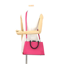 将图像加载到图库查看器中,LOUIS VUITTON Kleber Hot pink/NoirM51347 Epi Leather Size PM
