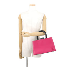 将图像加载到图库查看器中,LOUIS VUITTON Kleber Hot pink/NoirM51347 Epi Leather Size PM