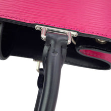 将图像加载到图库查看器中,LOUIS VUITTON Kleber Hot pink/NoirM51347 Epi Leather Size PM