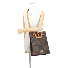 Load image into Gallery viewer, LOUIS VUITTON Mini Tote Bag NIGO Collaboration Virgil Abloh NoirN40355 Damier Ebene Canvas Giant Monogram