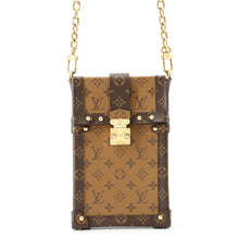 Load image into Gallery viewer, LOUIS VUITTON Pochette Trunk Vertical BrownM67873 Monogram Reverse Canvas