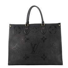 Load image into Gallery viewer, LOUIS VUITTON Onthego NoirM44925 Monogram Empreinte Leather Size GM