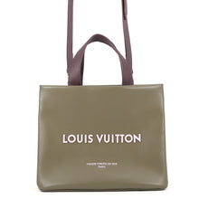 将图像加载到图库查看器中,LOUIS VUITTON Shopper Tote KhakiM15238 CowhideLeather Size Mini