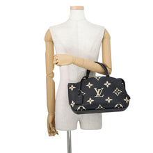 Load image into Gallery viewer, LOUIS VUITTON Petit Palais Noir/BeigeM58913 Bicolor Monogram Empreinte Leather Size PM