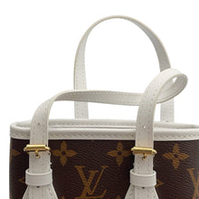 将图像加载到图库查看器中,LOUIS VUITTON Nano bucket Brown/BlancM81489 Monogram