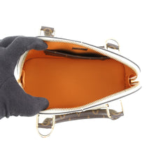 Load image into Gallery viewer, LOUIS VUITTON Alma BlancM51904 Monogram Vernis Leather Monogram Size BB