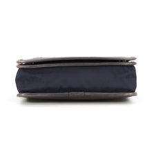 Load image into Gallery viewer, Berluti Lucky Day Scritto Calligraphy Shoulder Brown/Blue Leather Nylon