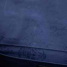 Load image into Gallery viewer, Berluti Lucky Day Scritto Calligraphy Shoulder Brown/Blue Leather Nylon