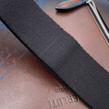 Load image into Gallery viewer, Berluti Lucky Day Scritto Calligraphy Shoulder Brown/Blue Leather Nylon