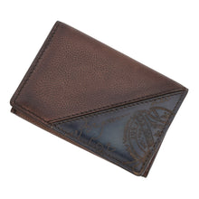 将图像加载到图库查看器中,Berluti Imbuia Calligraphy Card Holder Brown scritto leather