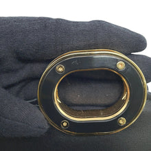 Load image into Gallery viewer, GUCCI Decorated Chain Shoulder Bag Mini Black741457 Leather