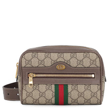 Load image into Gallery viewer, GUCCI Ophidia GG Supreme Waist Bag Small Beige/Multicolor517076 PVC Leather