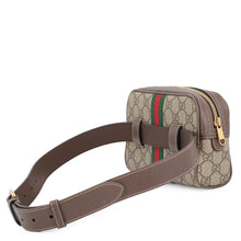 Load image into Gallery viewer, GUCCI Ophidia GG Supreme Waist Bag Small Beige/Multicolor517076 PVC Leather