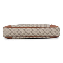 Load image into Gallery viewer, GUCCI GG Emblem Medium Briefcase 2WAY Shoulder Beige/Brown821149 GG SupremeCanvas Leather