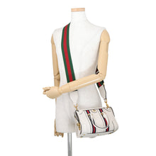 Load image into Gallery viewer, GUCCI Cherie Line 2-way Handbag White715771 Leather