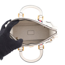 Load image into Gallery viewer, GUCCI Cherie Line 2-way Handbag White715771 Leather