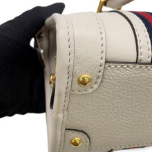 Load image into Gallery viewer, GUCCI Cherie Line 2-way Handbag White715771 Leather
